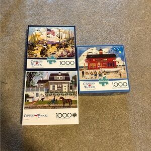 Buffalo David Bitton Americana Puzzle Trio